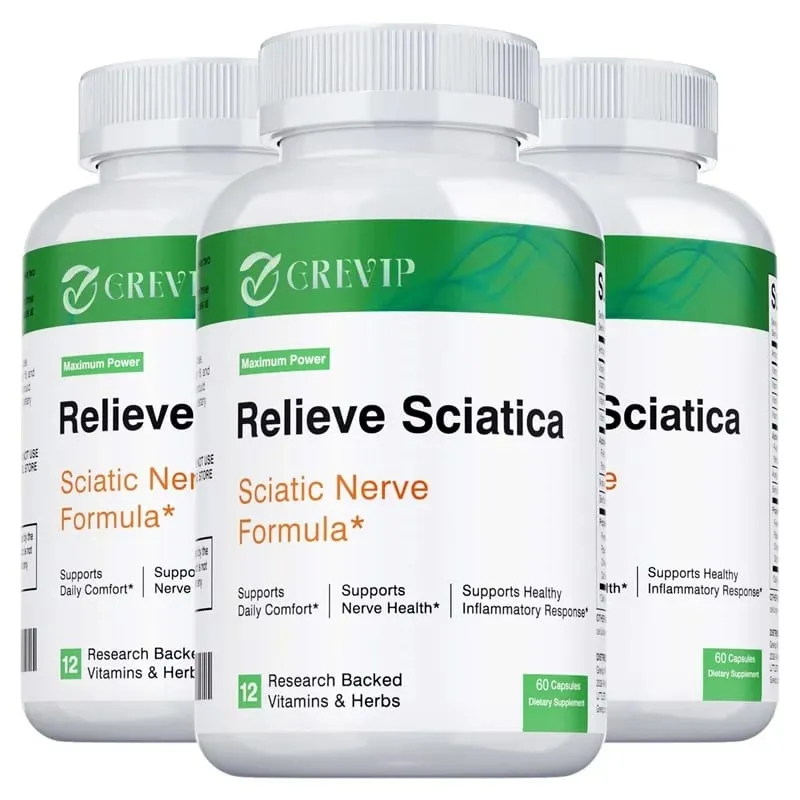 Sciatic Nerve Health Support - Relieve Joint Pain Hip Leg and Lower Back Discomfort and Improves Nervous System Health — image 10