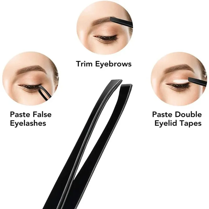 2023 New Eyebrow Trimmer Set Scissors Tweezers Eyebrow Razor Scraping Eyebrow Comb Razor Eyebrow Clip Makeup Tools Sets — image 4