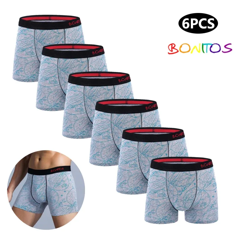 6pcs White Men Panties Cotton Boxers For Man Underwear Pack Brand Male Underpants Slip Sexy Trunks Gift Homme Boxer Shorts — image 19