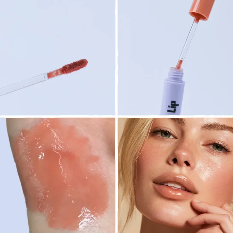 Stain Tinted Lip Oil Long Wear Moisturizing Shiny Lip Gloss Soft Texture Non Sticky Repair Chapped Lips Daily Women Beauty Lip C — image 6