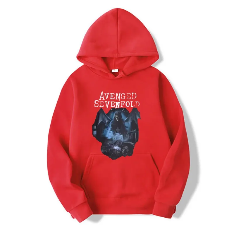 Hoodie Avenged Sevenfold Recurring Nightmare lengan panjang — image 15