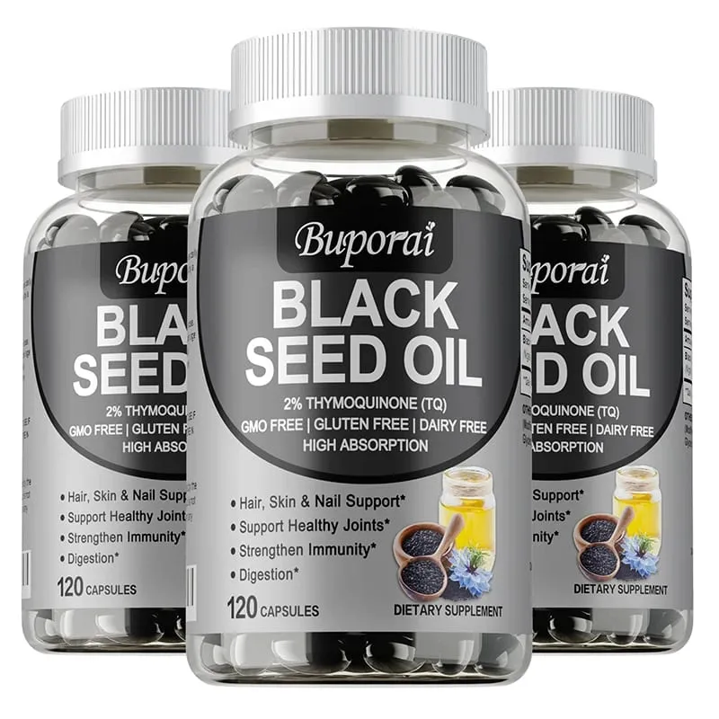 Premium Black Seed Oil 120 Capsules - Support Overall Health | Immune System Support Non-GMO Gluten-Free Supplement — image 11