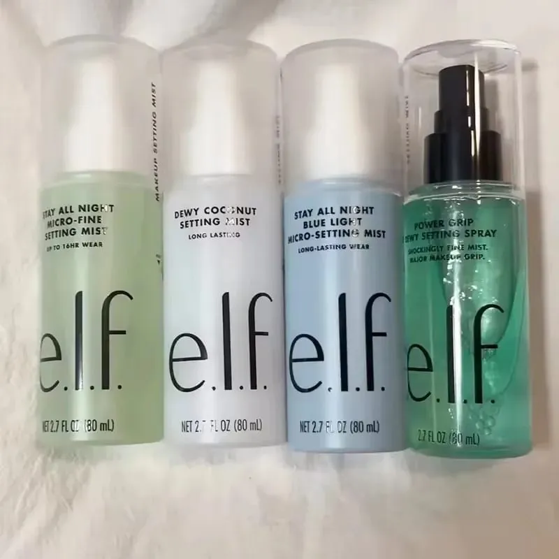 Fashion Brand Elf Fresh and Mild Texture Natural Water Gloss Moisture Liquid Foundation Setting Lasting Spray Makeup Products — image 7