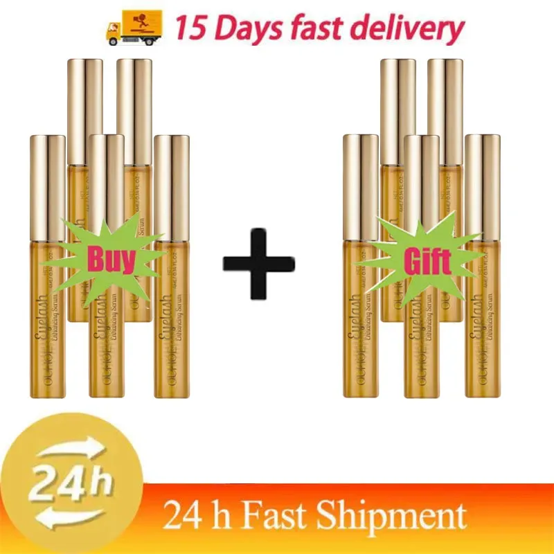 Fast Eyelash Growth Serum 7 Day Natural Eyelash Eyebrow Enhancer Longer Fuller Thicker Lashes Treatment Products Eye Care Makeup