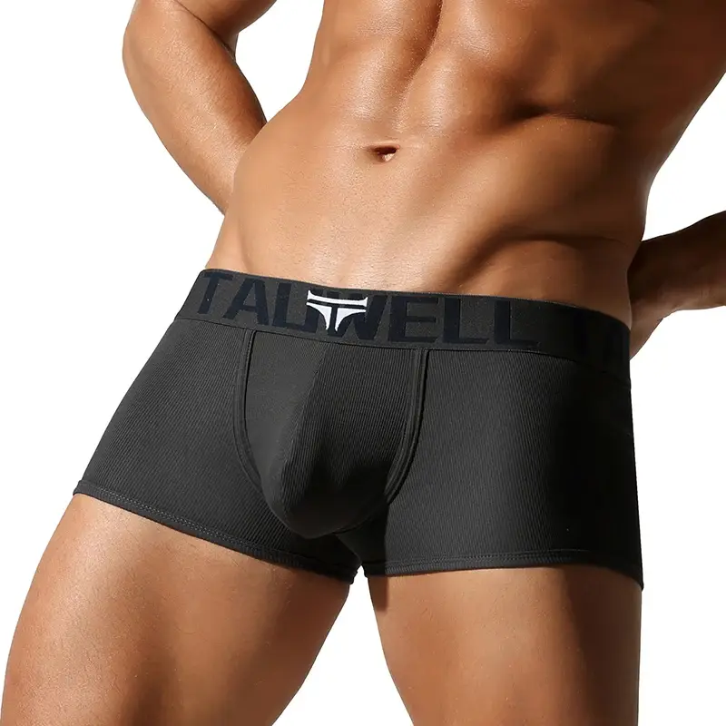 Herrenunterwäsche, hochwertige Boxershorts, einfarbig, hohe Elastizität, schmale Passform, atmungsaktiv — image 12