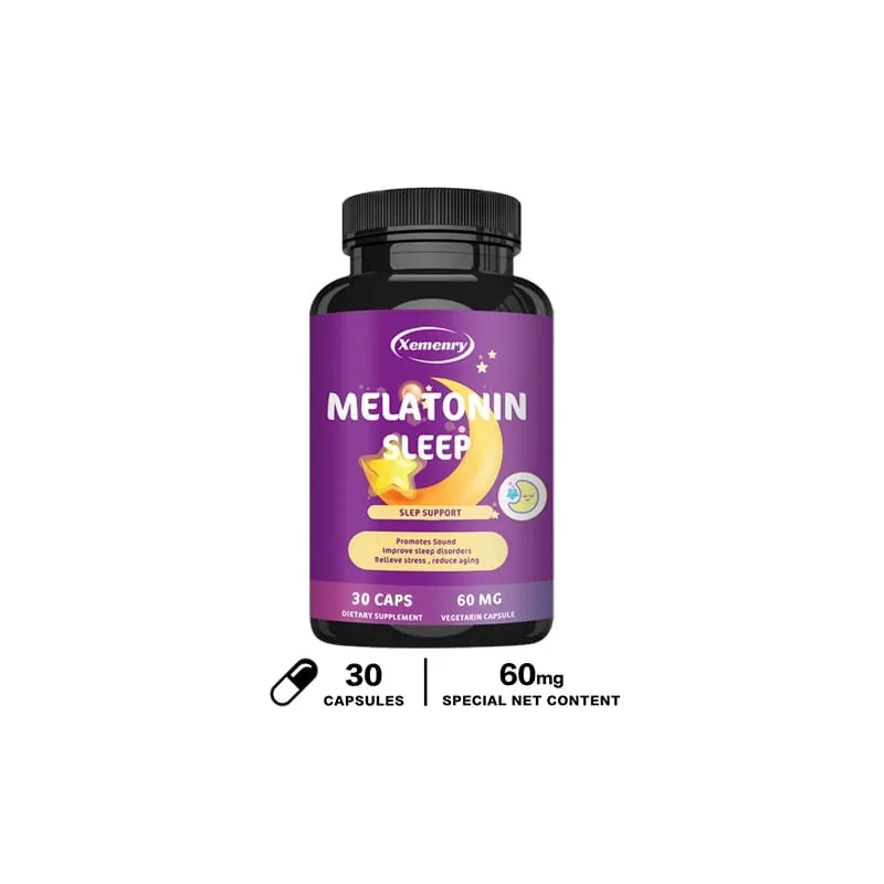 Melatonin Supplements - Promote Sleep Quality & Alertness Help Deep Sleep