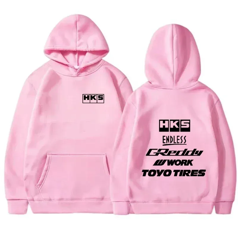 2025 moda męska fajna bluza z kapturem japonia JDM zmodyfikowany samochód HKS ENDLESS bluza z kapturem mężczyźni kobiety Vintage bluza na co dzień z długim rękawem swetry — image 11