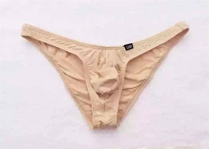 Men's Modal Briefs Ultra-Thin Breathable Ruched Hip Lift 3D Form-Fitting Bulge Enhancing Comfortable Underwear Fashion Sexy — image 3