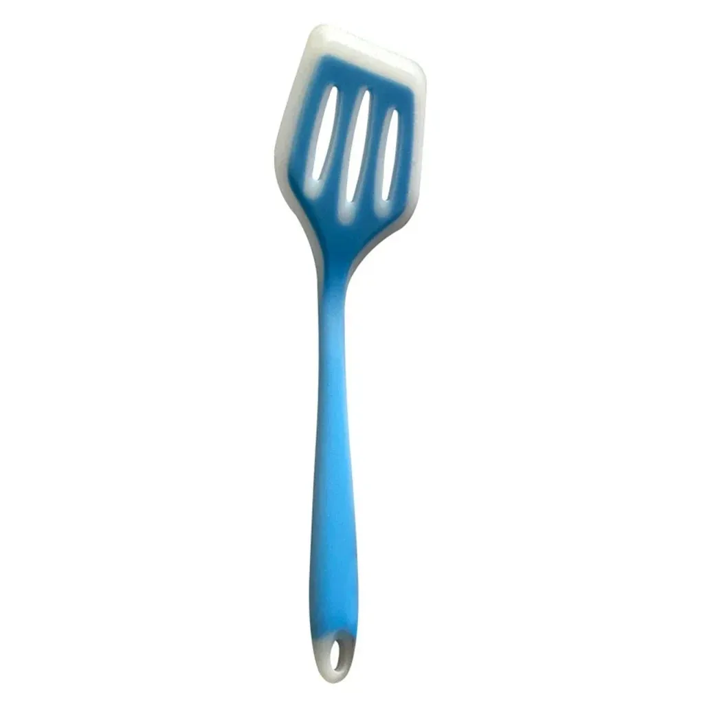 Color Silicone Kitchen Ware Non-stick Set Cooking Utensils Tools Egg Fish Frying Pan Scoop Fried Shovel Spatula Cooking Utensils — image 15