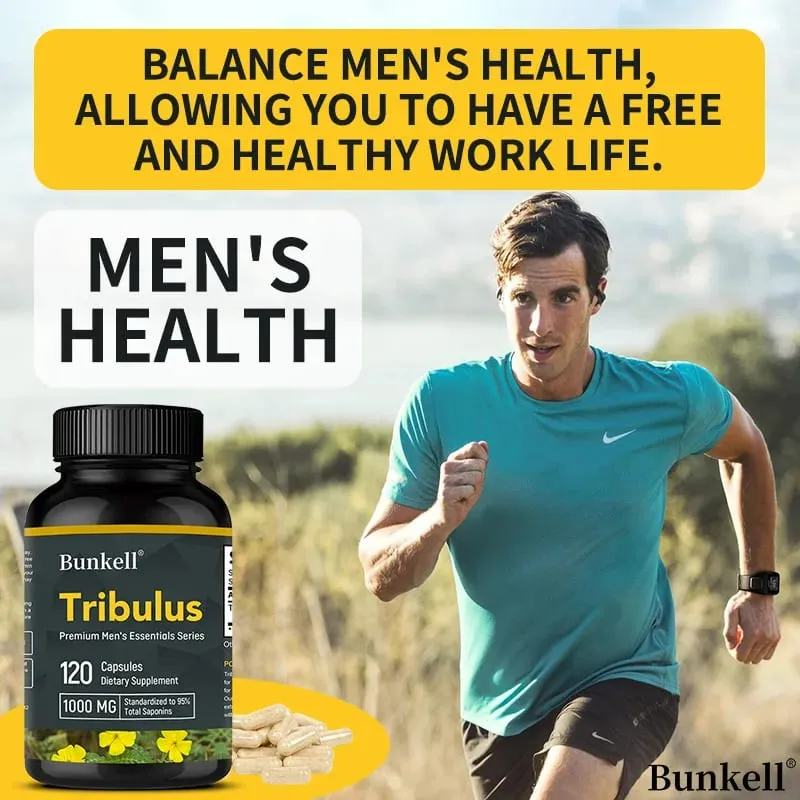 Tribulus Terrestris Capsules - Boosts Energy Improves Mood Enhances Endurance and Athletic Performance - 120 Capsules — image 4