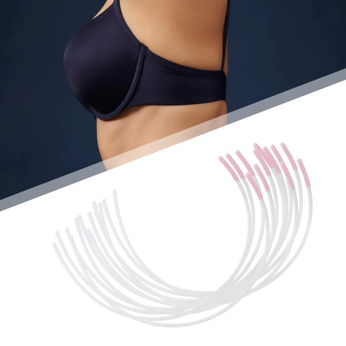 Underwire Bra Replacement Stainless Steel Insert for Full Cup Bras and Plus Size Open Cup Bra for Handmade Lingerie — image 6