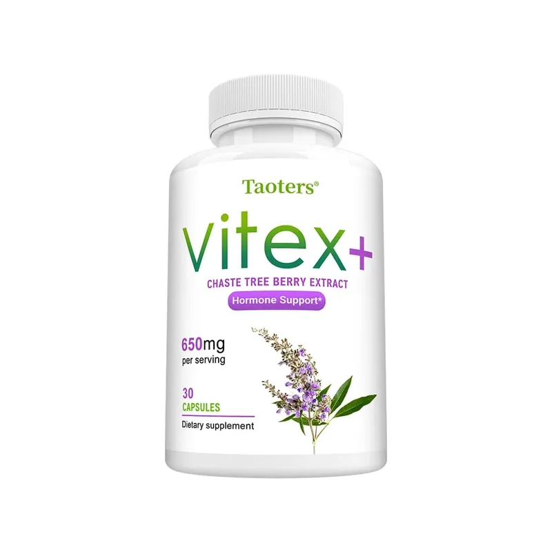 Vitex Berry Extract Complete Herbal Supplement for Women's Menopause Improves Skin Regulates Mood Promote Sleep Non-GMO — image 8