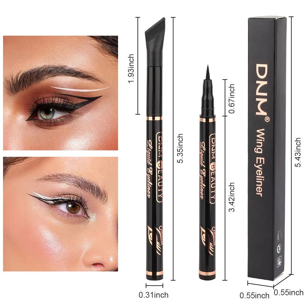 12 Colors Matte Liquid Eyeliner Pen Black Purple Makeup Waterproof Quickly Drying Smooth Ultra-thin Eye Liner Wing Tips Cosmetic — image 6