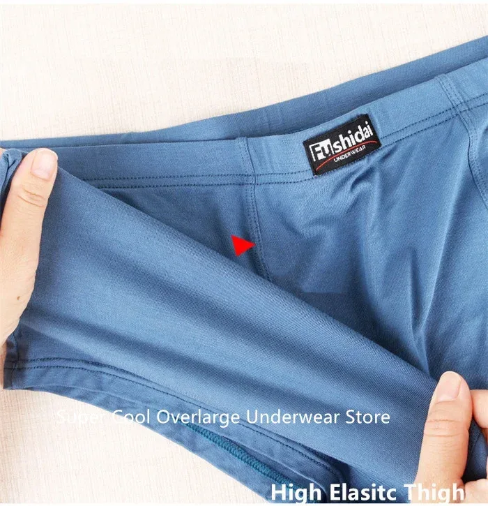 Boxershorts Mannen Modale Slipje 200KG Zacht 13XL Mannelijke Ondergoed Plus Size 12XL Jumbo Onderbroek Losse 9XL 5XL Rood Zwart grote Boxers