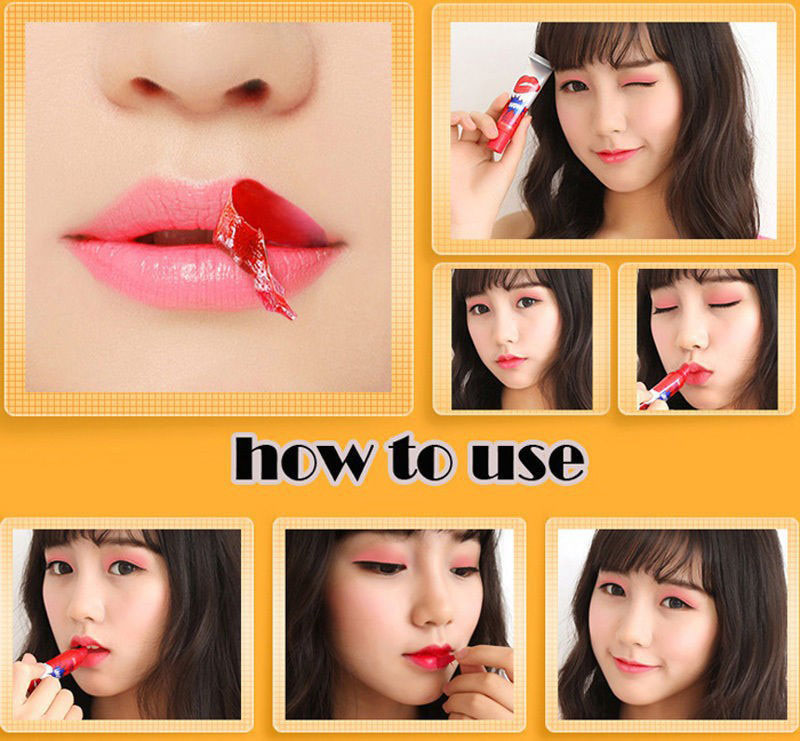 6 Colors Magic Peel Off Liquid Lipstick Waterproof Long Lasting Lip Gloss Tint Tear Off Amazing Lip Tattoo Women Makeup Cosmetic — image 6