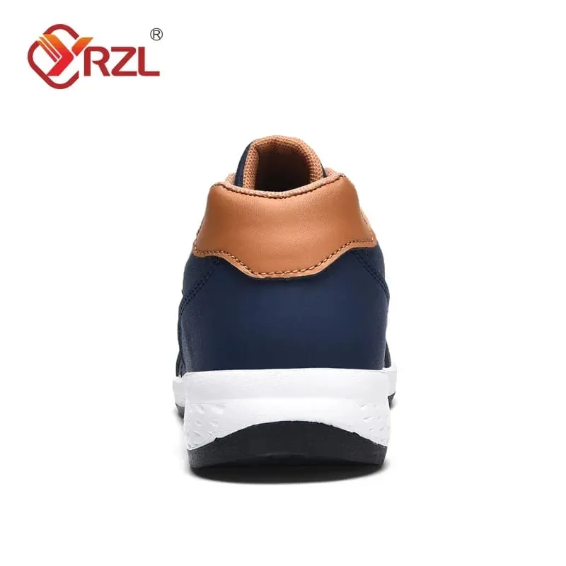 Men Shoes Spring Autumn Waterproof Walking Sneakers Leisure Male Leather Sports Shoes Non-Slip Footwear Tennis for Men — image 4
