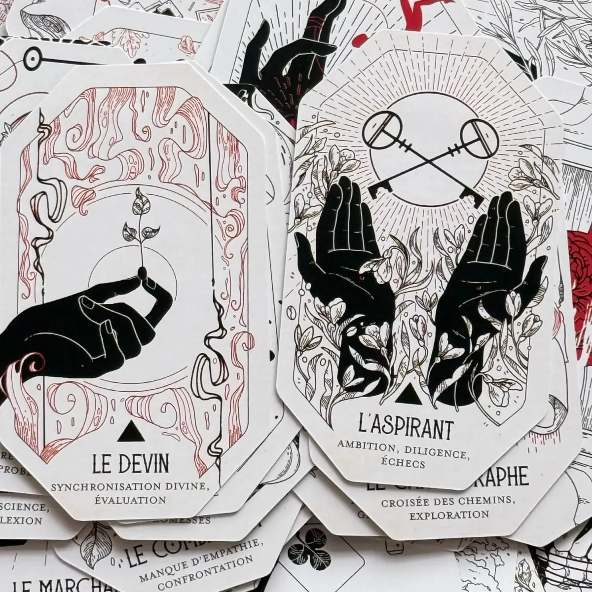 La Cittadella A Fantasy Oracle Cards Versione francese Un gioco da tavolo da 60 mazzi perfetto per la guida spirituale e i collezionisti — image 3