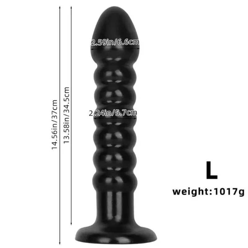 Huge Anal Plug Dildos Stimulate Anus Vagina ButtPlug Big Penis Prostate Massage Anal Dilator with Sucker Sex Toys Masturbator 18 — image 9