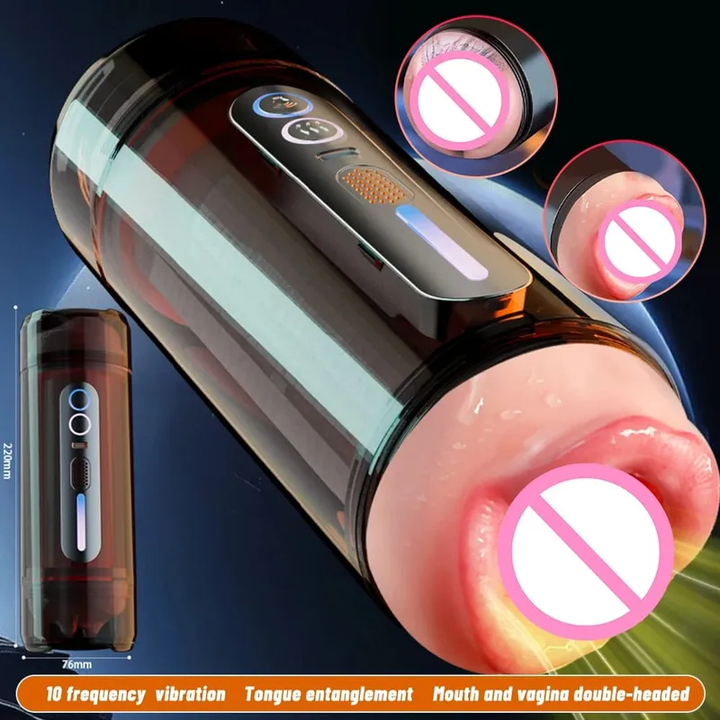 Sex Toy for Men Automatic Male Masturbator Cup Glans Trainer Pocket Vagina Pussy Vaginal Penetration Sex Machine Male Adult Toys