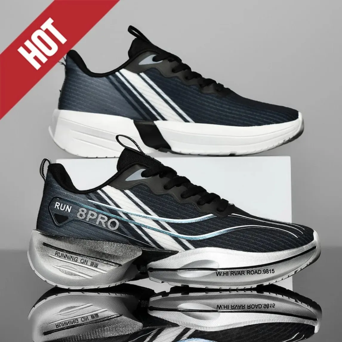 Men Women Carbon Plate Marathon Running Shoes Breathable Lightweight Racing Training Sports Athletic Casual Sneakers Walking — image 4
