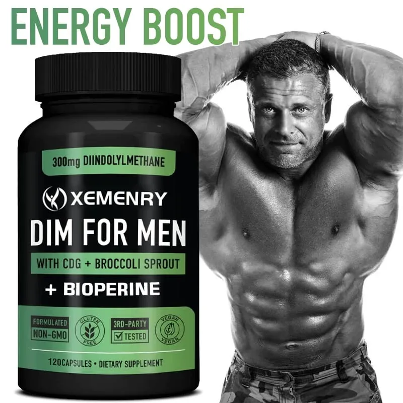 DIM Capsules - Support Fat Metabolism Increase lean Muscle Increase Muscle Strength Improve Athletic Performance — image 1