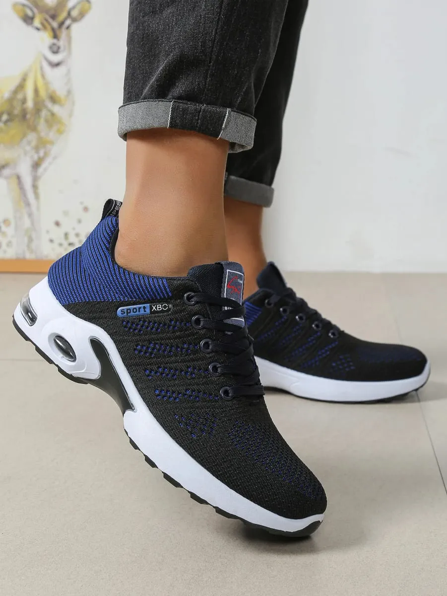 Men's Casual Sneakers Breathable Mesh Lace Up Versatile Lightweight Soft Sole Daily Walking Running Footwear For Outdoor Wear — image 4