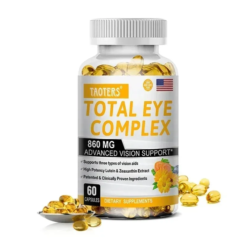 Lutein-Augenkapseln 860 mg – Enthält Zeaxanthin-Heidelbeerextrakt und Vitamin A – ergänzende Augenvitamine zur Förderung einer gesunden Sehkraft — image 9