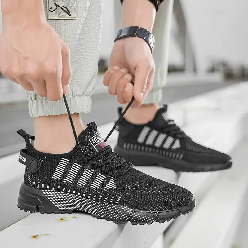 2025 New Men Running Shoes Outdoor Comfortable Men Sneakers Breathable Sports Shoes Lightweight Training Shoes Zapatillas Hombre — image 7
