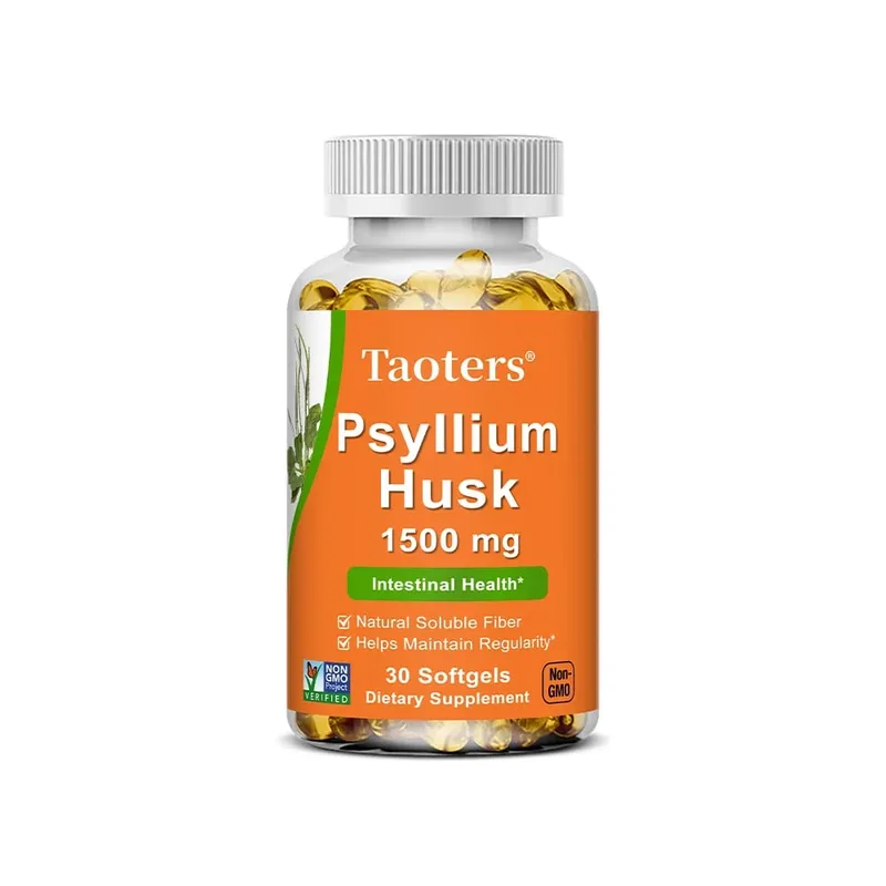Psyllium Husk Supplement-Natural Soluble Fiber Promotes Digestion Supports Immunity and Promotes Intestinal Health 120 Capsules — image 8
