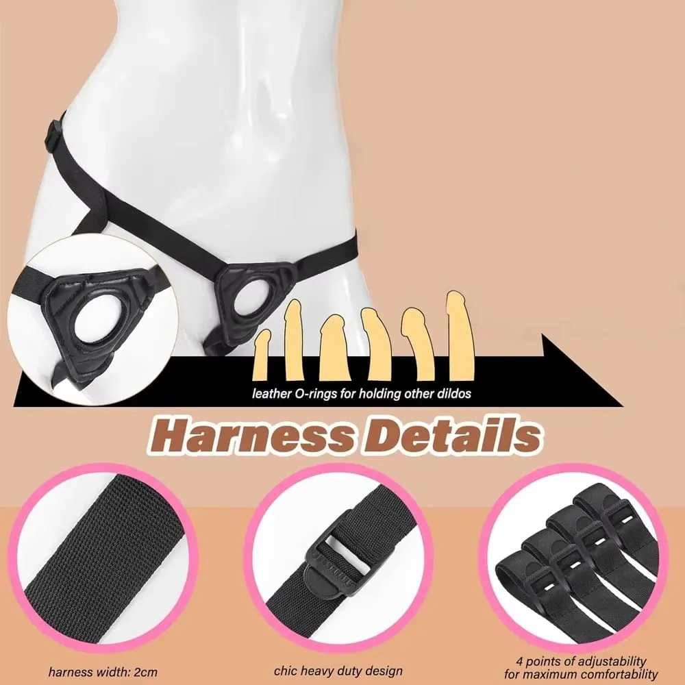 Wearable Strapon Penis for Lesbian G Spot Stimulator Adult Standard Size Panties Strap on Dildos Pants Sex Toys for Women Erotic — image 2