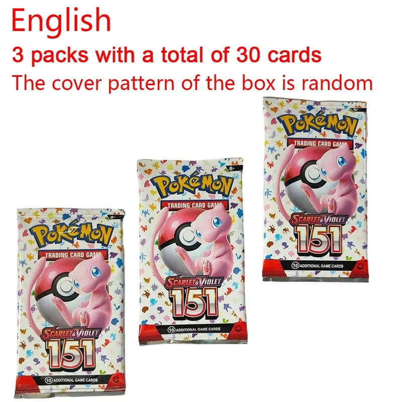 360Pcs Pokemon Card Destined Rivals Prismatic Evolutions Scarlet Violet 151 PALDEAN English Booster Battle Transaction Card — image 3