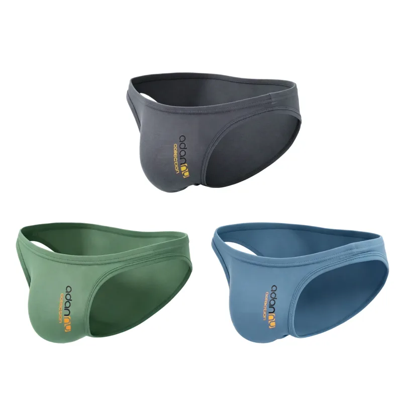 1/6 pçs modal sexy cuecas masculinas respirável impressão calcinha masculina breve biquíni cuecas sissy grande virilha homem troncos