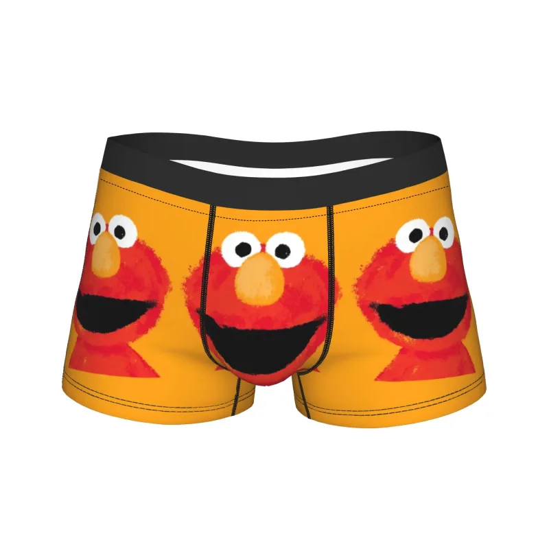S-Sesames Streets Tango Elmo & Grover Unterwäsche Herren Shorts Slips Lustige Boxershorts Qualität Customs Oversize Höschen — image 17