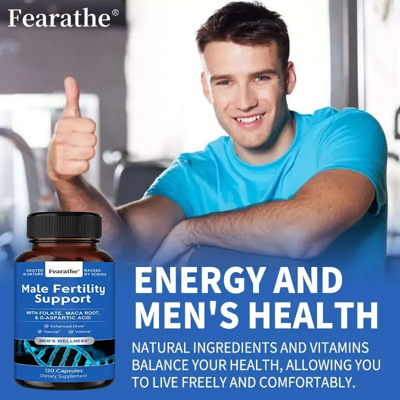 Preconception Male Fertility Supplement - Helps with Energy Levels Strength Vitamins and Minerals — image 4
