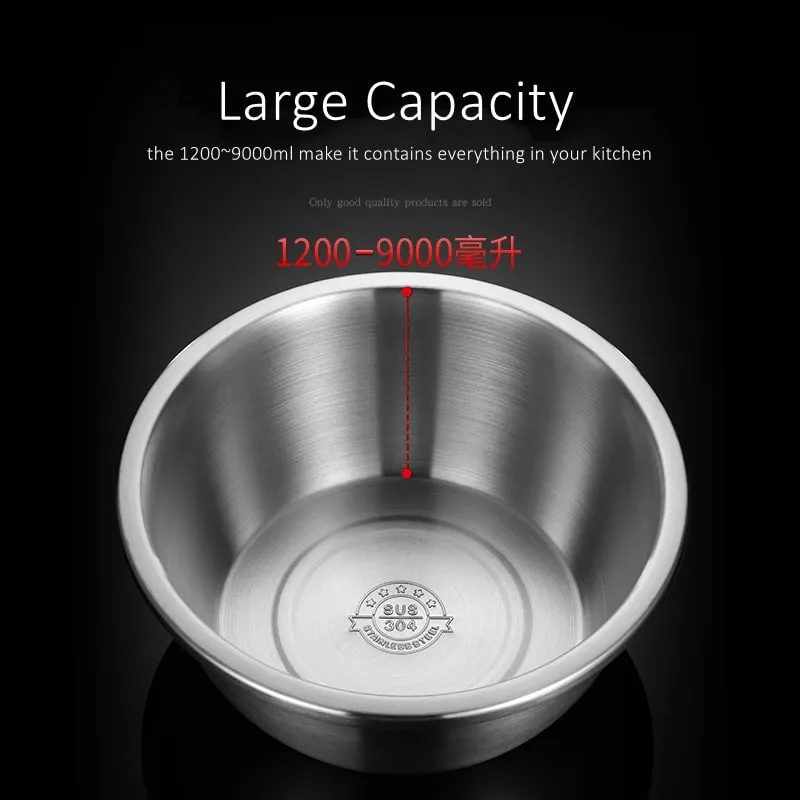 LFGB Certification 304 Stainless Steel Kitchen Washer Integrated Molding Ultra Thick Fruit Washer with 2mm Fine Pores Colander — image 5