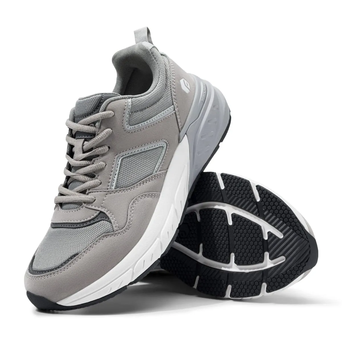 FitVille Wide Design Sneakers Men Shoes Sport Mesh Trainers Lightweight Baskets Femme Running Shoes Outdoor Athletic Shoes Men — image 1