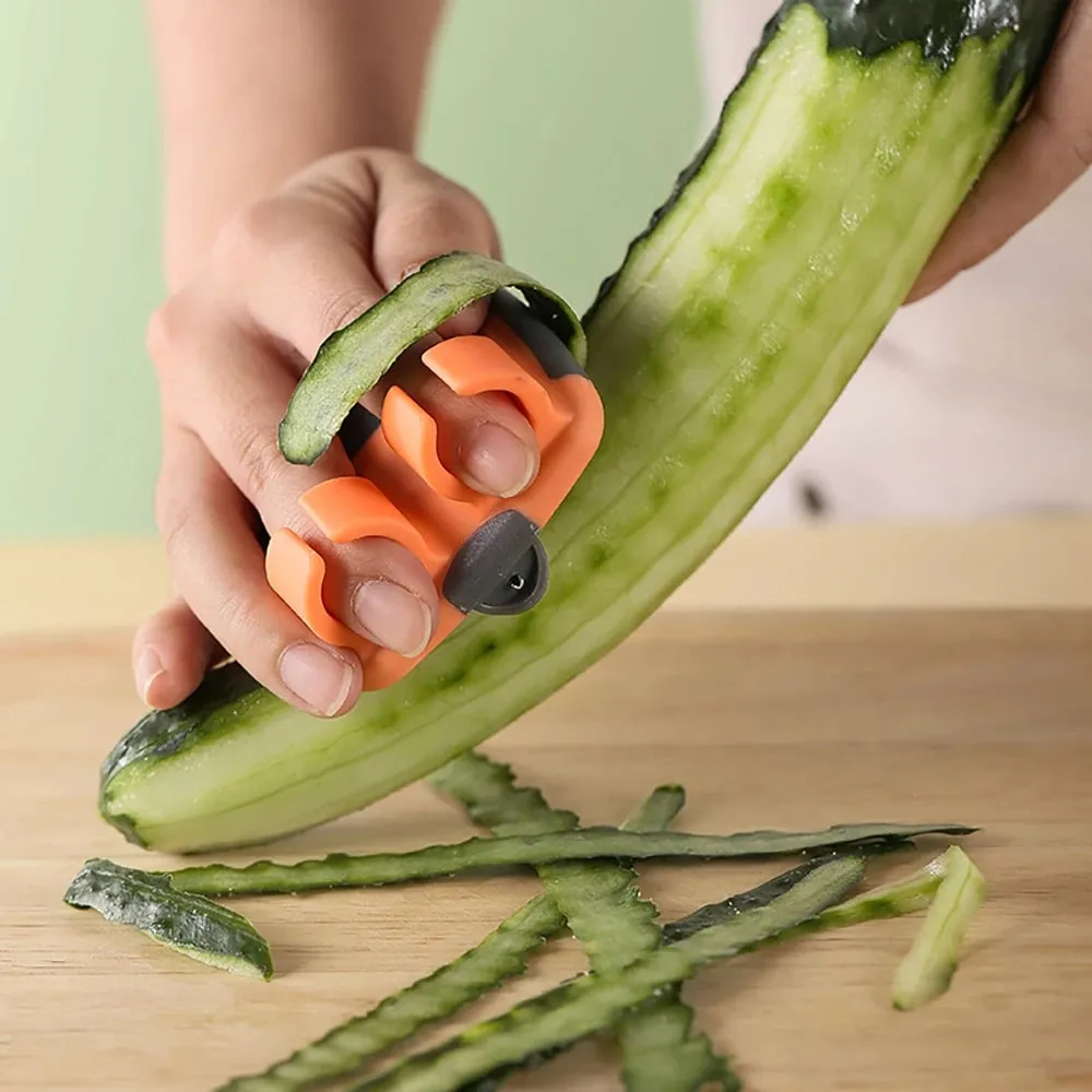 Vegetable Fruit Peeler Parer Cutter Slicer for Kitchen Dining Multifunctional Paring Knife Kitchen Cooking Tools Gadgets Helper — image 4