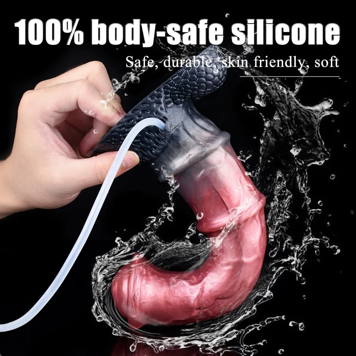 Fışkırtma At Anal Yapay Penis Canavar Sahte Penis G-spot Stimülatörü Mastürbasyon Butt Plug Horoz Seks Oyuncak Kadın Erkek Flört — image 3