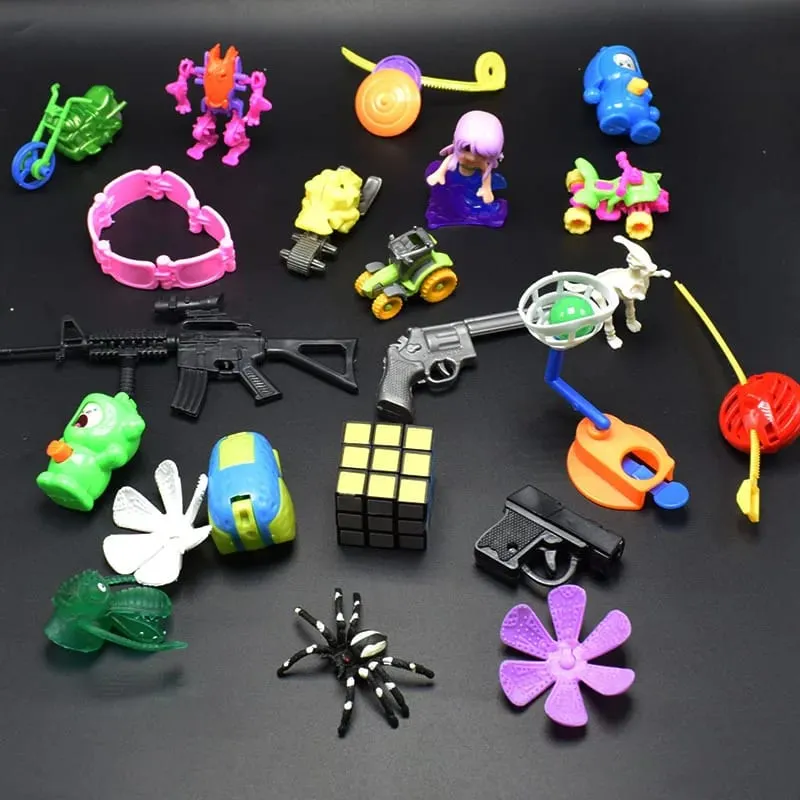 20PCS Gachapon Machine Transparent Gachapon Toys Creative Coin-Operated Gachapon with Random Doll Toys Children's Birthday Gift — image 6