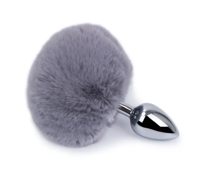 Plush Silikon Ekor Arnab Butt Plug Vibrator Dildo Prostat Massager Mainan Seks Lelaki Wanita Dewasa Boleh Digunakan Semula — image 11