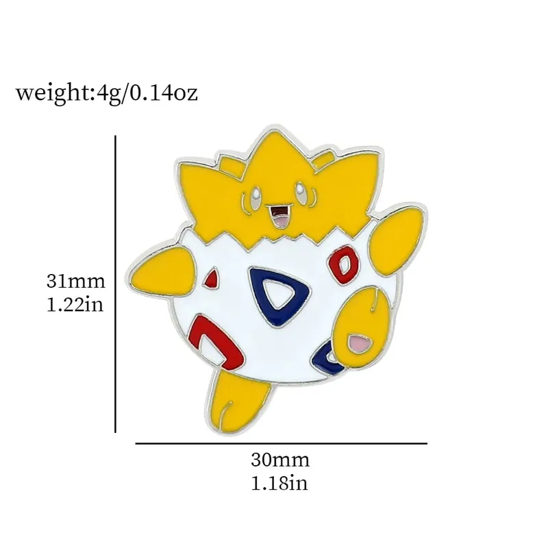 Gengar Cartoon Brooches Anime Enamel Lapel Pins for Backpack Accessories Fans Collection Brooches Jewelry Gift — image 25
