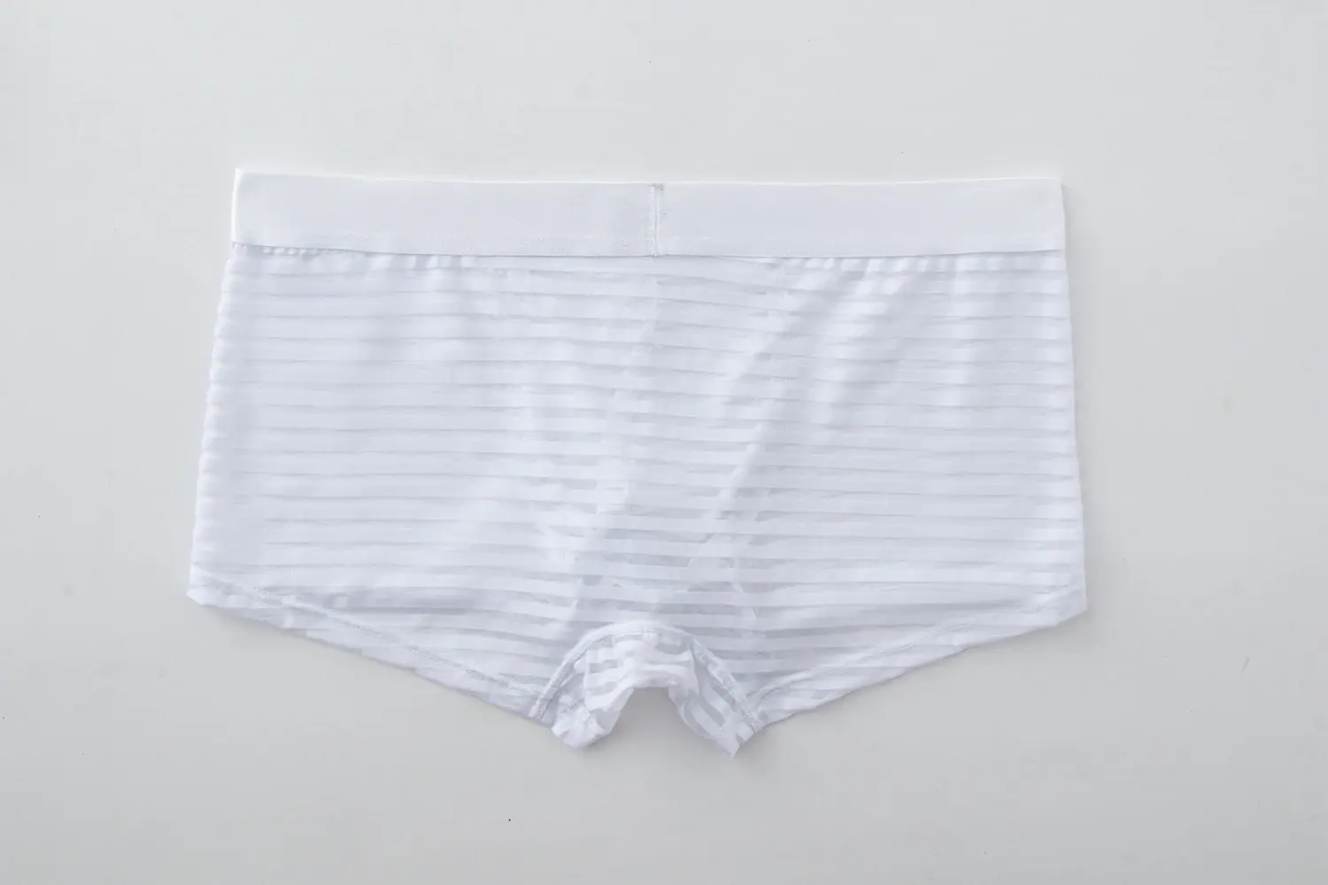 Sexy Men Underwear Boxer Shorts Transparent Mesh Underpants Trunks Men Panties Low Waist Nylon Breathable Quick Drying — image 18
