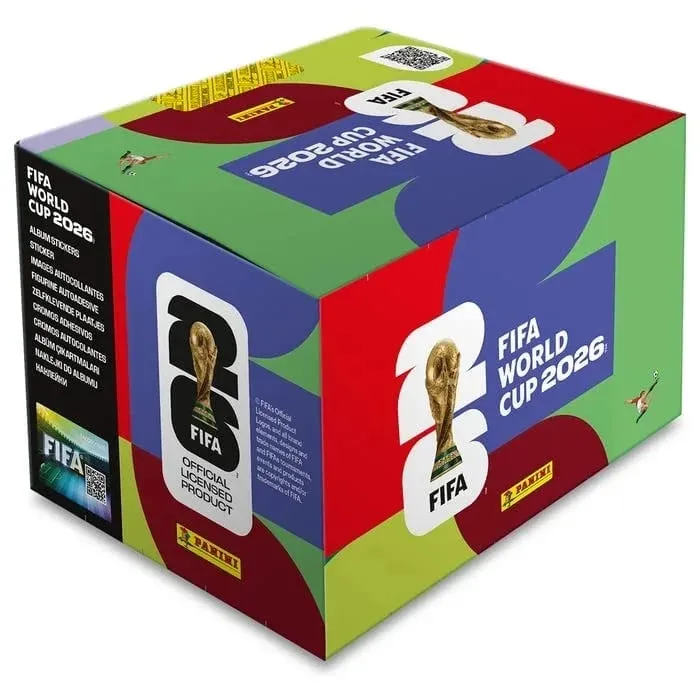 2026 FIFA World Cup Panini Samlerklistermærkesæt med matchende album 50 pakker 7 klistermærker hver i alt 350 til sportsfans — image 16