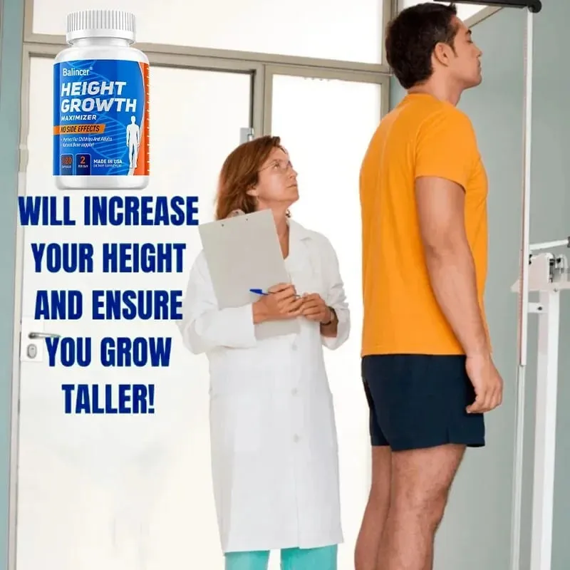 Growth Capsules Height Growth Maximizer for Bone Strength Made in USA Natural Height Increase Supplement — image 5