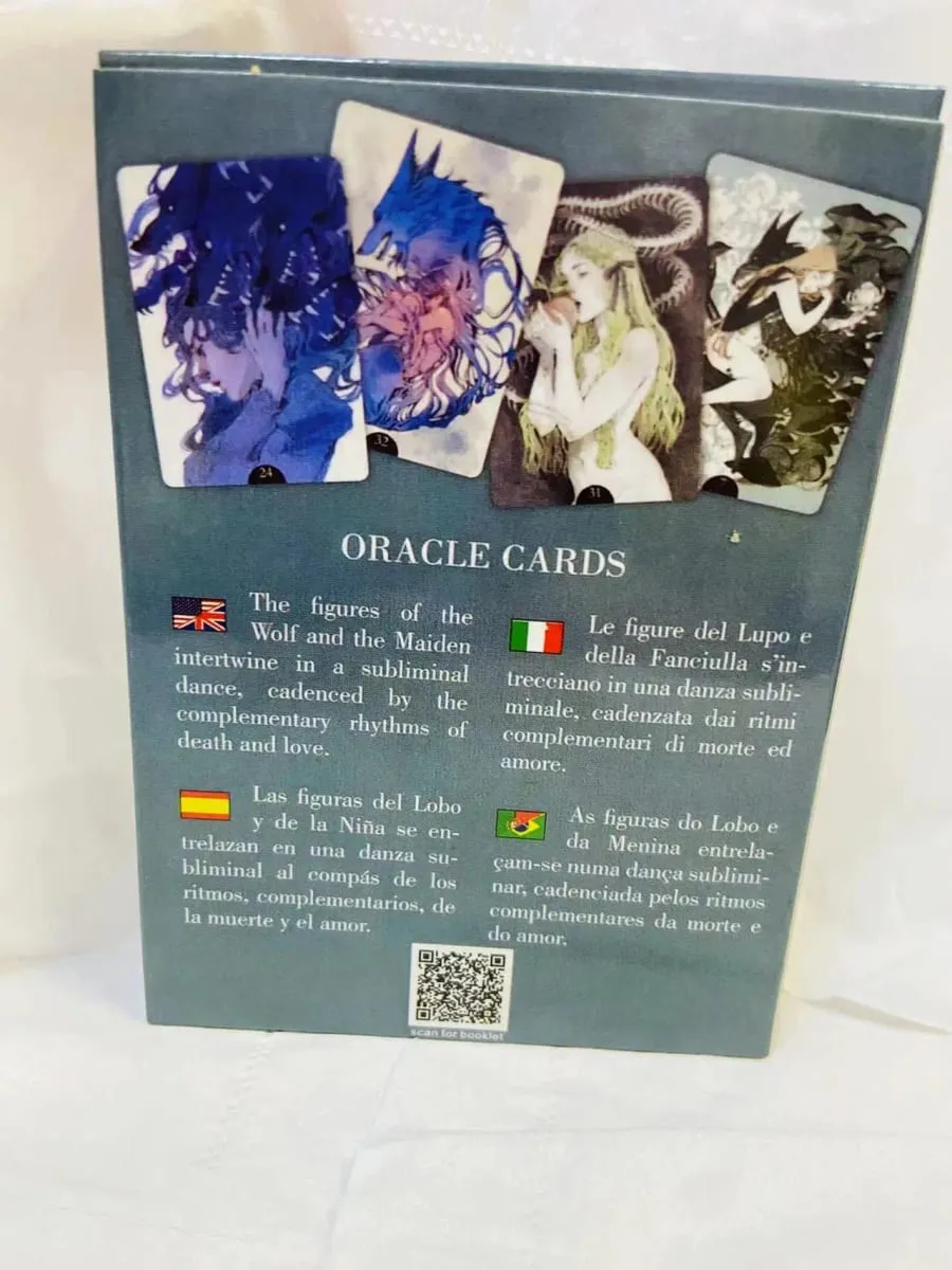 Loputyn Oracle cards A 36 Deck English Visions Divination Party Table Game Fortune-telling Prophecy Tarot Deck board games — image 6