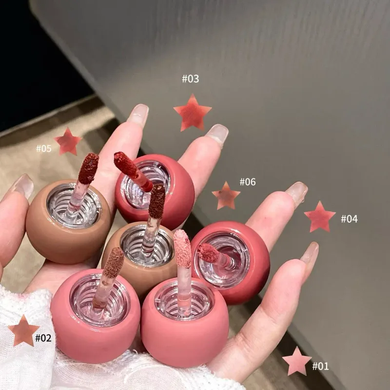Herorange Velvet Matte Lip Mud Rich Pigment Non Transfer Long Lasting Smooth Non Dry Brighten Skin Daily Use — image 5