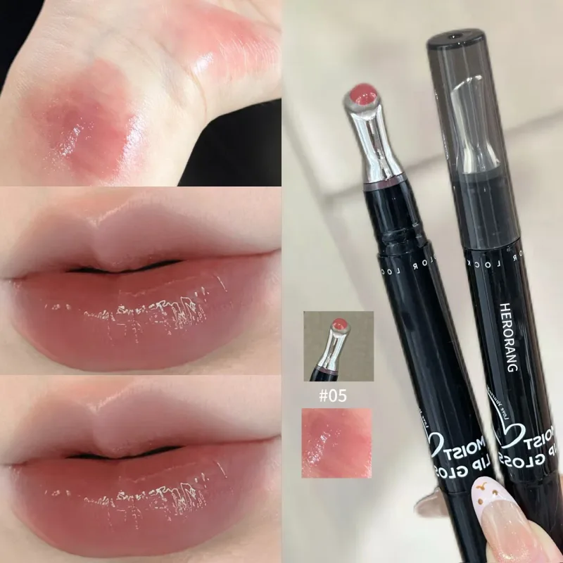 Hydrating Glossy Lip Gloss Long Lasting Brightening Create Plump Lips for Daily Date — image 12
