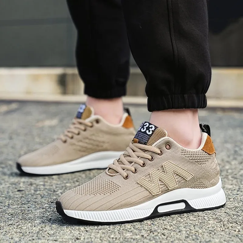 Chunky Sneakers Men Elevator Lift Height Increase Insole 6cm Sports Plus Size 37-46 — image 3