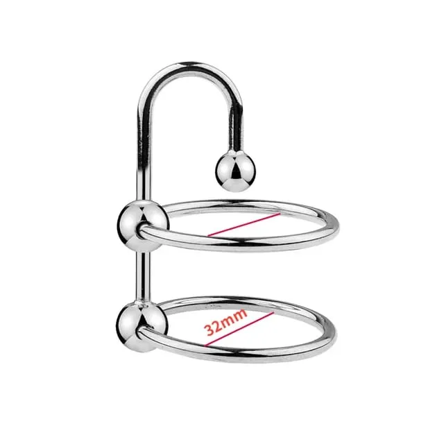 SM Urethral Dilator Cock Ring Stainless Steel Ejaculation Delay Penis Ring Metal Bead Delay Lock Fine Penis Plug Sex Toy for Men