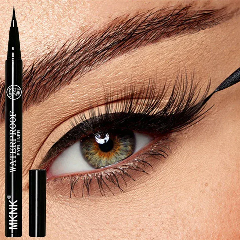 Liquid Eyeliner Pen Long-lasting Fast-drying Waterproof Non-fading Stain-free Black Eyeliner Eye Cosmetics for Women — image 1